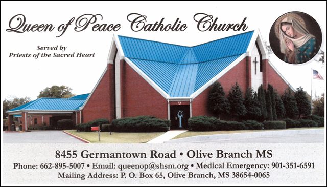 Queen of Peace Catholic Church Main Page